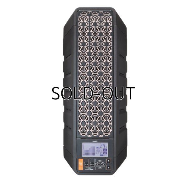 画像2: ユーレックス（eureks）ヘリテイジヒーター ブラック／ライトグレー 自然対流＋輻射熱  オイルを使わない新しいヒーター (2)