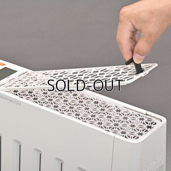 画像4: ユーレックス（eureks）ヘリテイジヒーター ホワイト／ライトグレー 自然対流＋輻射熱  オイルを使わない新しいヒーター (4)