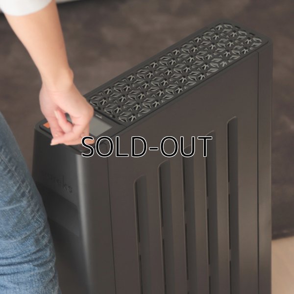 画像5: ユーレックス（eureks）ヘリテイジヒーター ブラック／ライトグレー 自然対流＋輻射熱  オイルを使わない新しいヒーター (5)