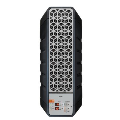 画像5: ユーレックス（eureks）ヘリテイジヒーター ブラック 自然対流＋輻射熱  オイルを使わない新しいヒーター (5)