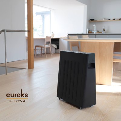 画像4: ユーレックス（eureks）ヘリテイジヒーター ブラック 自然対流＋輻射熱  オイルを使わない新しいヒーター (4)