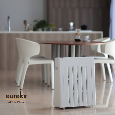 画像3: ユーレックス（eureks）ヘリテイジヒーター ホワイト 自然対流＋輻射熱  オイルを使わない新しいヒーター (3)