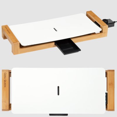 画像2: エコワン ホットプレート セラクイーン  遠赤外線効果 セラミックグリルプレート ヘルシー構造 (2)