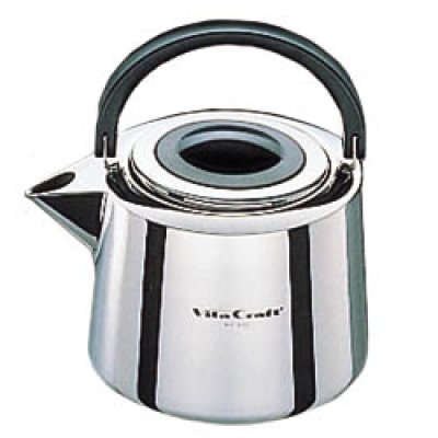 画像1: ビタクラフト スタイリッシュケトル2.1リットル すっきりしたデザインで使いやすさも抜群 (1)