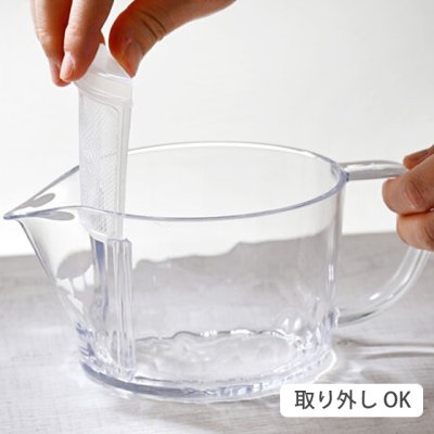 画像7: HARIO(ハリオ)フィルターイン急須 晶 FIK-45-T ガラスのような透明感と、高い耐熱性&透明性・耐衝撃性を兼ね備えた安心素材のトライタン製急須。 (7)