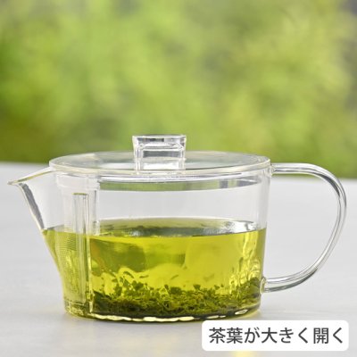 画像5: HARIO(ハリオ)フィルターイン急須 晶 FIK-45-T ガラスのような透明感と、高い耐熱性&透明性・耐衝撃性を兼ね備えた安心素材のトライタン製急須。 (5)