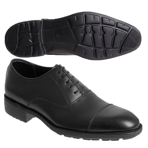 画像1: リーガルコーポレーション ビジネスシューズ [ストレートチップ]  足裏全体にクッション性に優れたソールを内蔵。歩きやすく、疲れにくいビジネスシューズ (1)