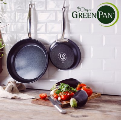 画像5: グリーンパン バルセロナプロ フライパン28cm フッ素樹脂(PTFE)不使用 料理がムラなく美味しく仕上がります (5)