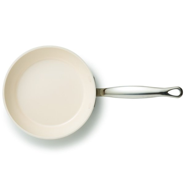 画像3: グリーンパン バルセロナプロ ホワイトフライパン  20cm  プロの料理人からお料理好きの皆様に愛されるフライパン (3)