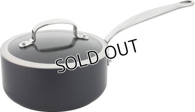 画像1: グリーンパン バルセロナ ソースパン18cm（ガラス蓋付） (1)