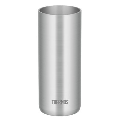 画像1: サーモス 真空断熱タンブラー420ml  ステンレス(S) わずか約125gで、軽くて持ちやすく、真空断熱構造で冷たさをキープできるステンレスタンブラー (1)