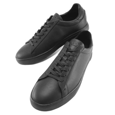 画像1: CLAE(クレイ )レースアップ スニーカー ブラック 26.0-28.5cm クレイ スニーカー レザーシューズ (1)