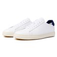 画像1: CLAE(クレイ )レースアップ スニーカー ホワイトネイビー26.0-28.5cm クレイ スニーカー レザーシューズ (1)
