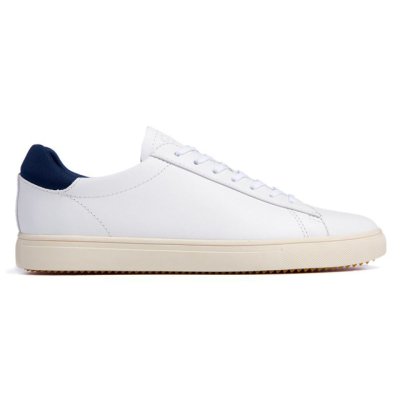 画像3: CLAE(クレイ )レースアップ スニーカー ホワイトネイビー23.0-25.5cm クレイ スニーカー レザーシューズ (3)