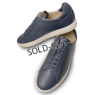 画像2: CLAE(クレイ )レースアップ スニーカー ネイビー 23.0-25.5cm クレイ スニーカー レザーシューズカラーもデザインもすっきりしてどんなファッションにも合わせやすい1足 (2)