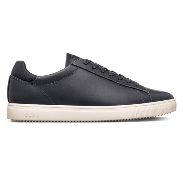 画像4: CLAE(クレイ )レースアップ スニーカー ネイビー 23.0-25.5cm クレイ スニーカー レザーシューズカラーもデザインもすっきりしてどんなファッションにも合わせやすい1足 (4)