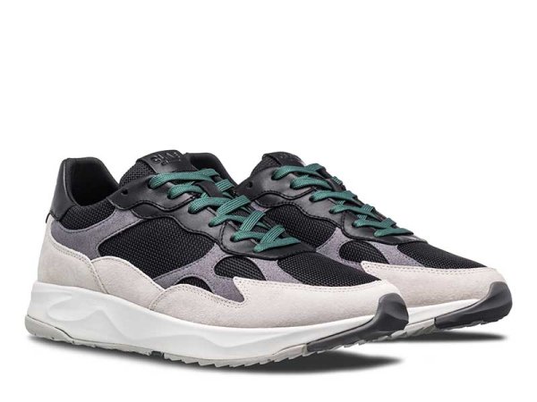 画像1: CLAE（クレイ）ZUMA ズマスニーカーブラックグレー26.0-28.0cm ネオプレン素材のライニングが足入れをスムーズにし、包み込むような履き心地で す。 (1)