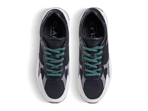 画像2: CLAE（クレイ）ZUMA ズマスニーカーブラックグレー26.0-28.0cm ネオプレン素材のライニングが足入れをスムーズにし、包み込むような履き心地で す。 (2)