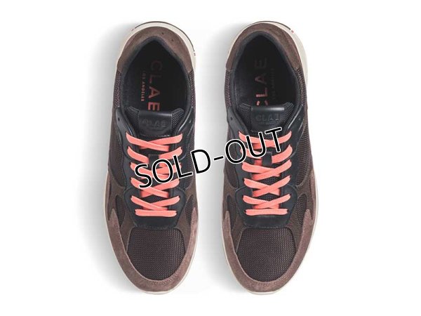 画像2: CLAE（クレイ）ZUMA ズマスニーカーブラウン23.0-25.0cm ネオプレン素材のライニングが足入れをスムーズにし、包み込むような履き心地で す。 (2)