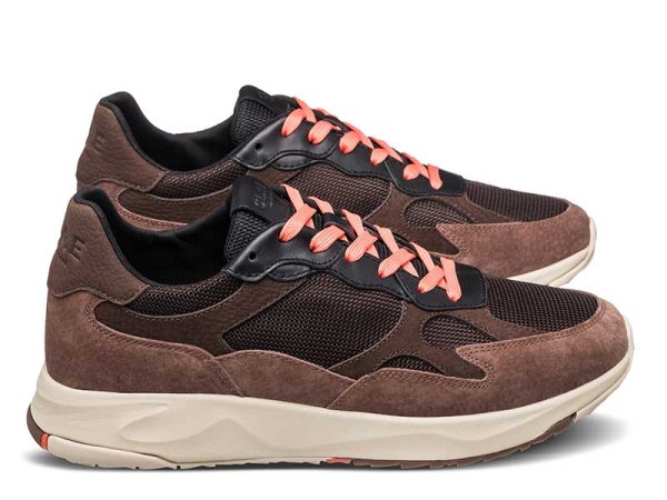 画像3: CLAE（クレイ）ZUMA ズマスニーカーブラウン26.0-28.0cm ネオプレン素材のライニングが足入れをスムーズにし、包み込むような履き心地で す。 (3)