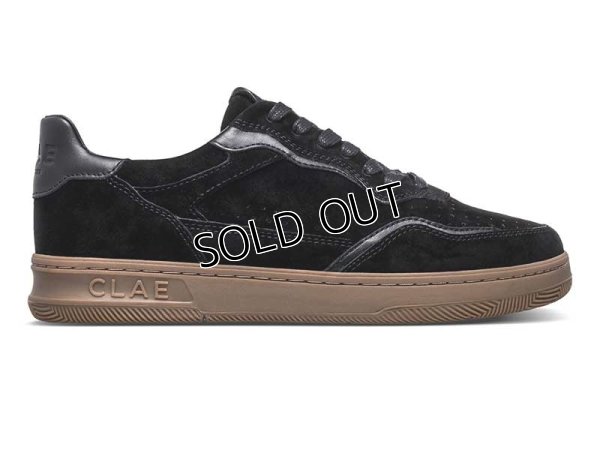 画像2: CLAE - HAYWOOD ヘイウッドブラックスエードスニーカー ブラック (2)