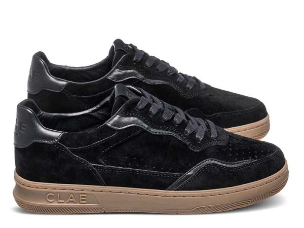 画像3: CLAE - HAYWOOD ヘイウッドブラックスエードスニーカー ブラック (3)