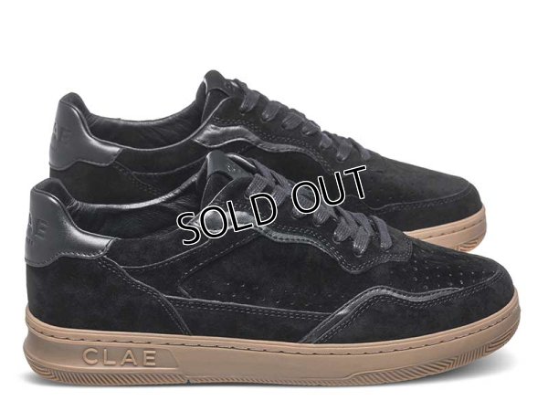 画像3: CLAE - HAYWOOD ヘイウッドブラックスエードスニーカー ブラック (3)