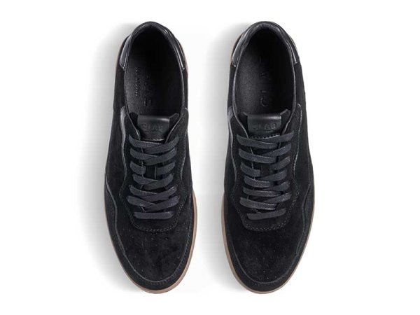 画像4: CLAE - HAYWOOD ヘイウッドブラックスエードスニーカー ブラック (4)