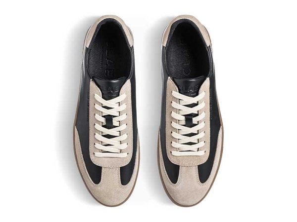 画像2: CLAE（クレイ）DEANE ディーンスニーカー ブラックベージュ26.0-28.0cm (2)
