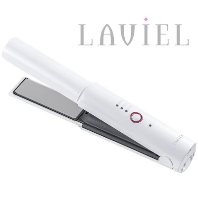 画像1: LAVIEL Cordless（ラヴィエル コードレス）ストレートアイロン 充電式＆電源ロック機能付きで旅先への持ち運びにも便利 (1)