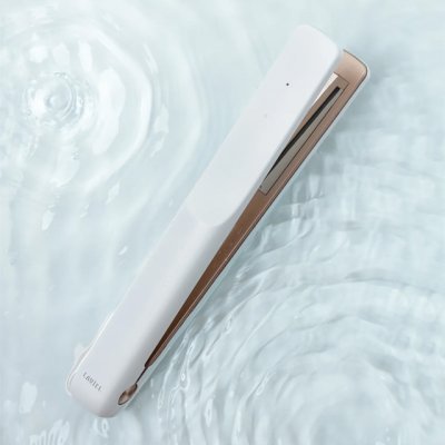 画像5:  LAVIEL plus（ラヴィエル プラス）超音波トリートメントヘアアイロン お風呂で簡単ヘアエステ帰りのヘアーセット。 (5)