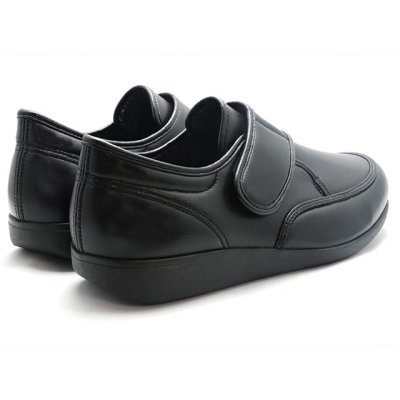 画像2: 快歩主義 メンズシューズ 軽量設計 抗菌・防臭加工 脱ぎ履きが簡単 4Eサイズ (2)