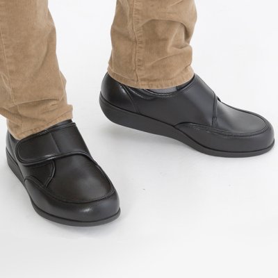 画像3: 快歩主義 メンズシューズ 軽量設計 抗菌・防臭加工 脱ぎ履きが簡単 4Eサイズ (3)