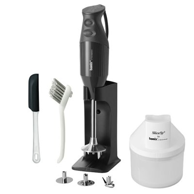 画像1: ハンディフードプロセッサー バーミックス300 プラス アンスラサイト  本格派におすすめのセット フードプロセッサーとして大活躍！ (1)