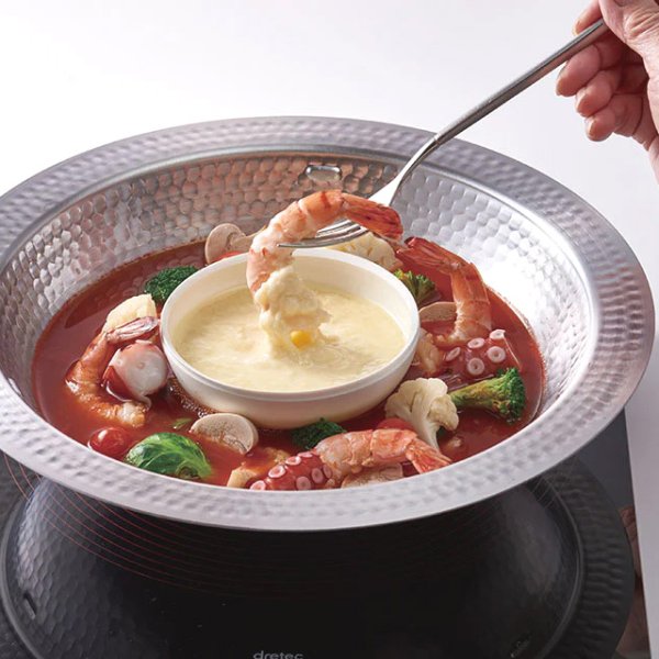 画像5: HARIO(ハリオ)フタがガラスのIH対応ステンレス鍋26 雪平 耐熱ガラス製のフタなので調理中の中の様子が見えて食べごろがわかります。【12月中旬入荷予定】 (5)