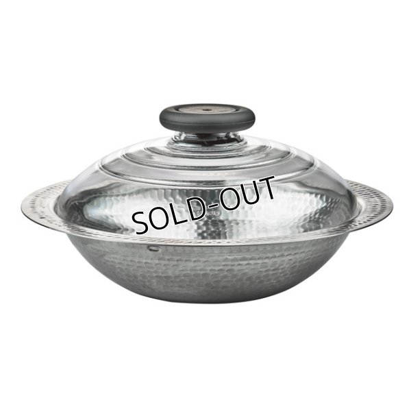 画像1: HARIO(ハリオ)フタがガラスのIH対応ステンレス鍋23雪平 お鍋、ポトフ、煮物などいろいろできる万能雪平鍋 (1)