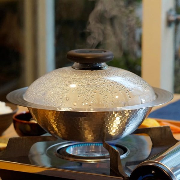 画像3: HARIO(ハリオ)フタがガラスのIH対応ステンレス鍋23雪平 お鍋、ポトフ、煮物などいろいろできる万能雪平鍋 (3)