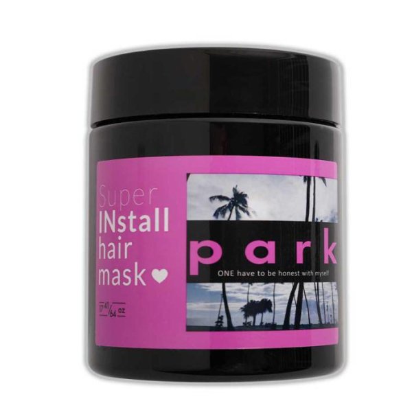 画像1: park(パーク) スーパー インストール ヘアマスク Super Install Hair Mask  洗い流す トリートメント 髪に潤いと柔らかさを (1)