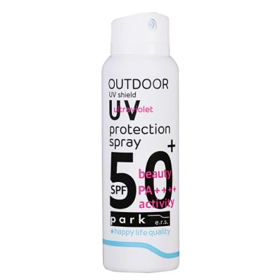 画像1: park(パーク) スーパー UV プロテクション スプレー 70g SPF50+ PA++++ 皮脂テカリなどメイク崩れを防ぎつつ、保湿成分、皮膚保護成分を配合して肌を整える (1)