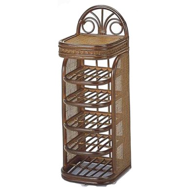 画像1: 籐 スリッパラック (1)