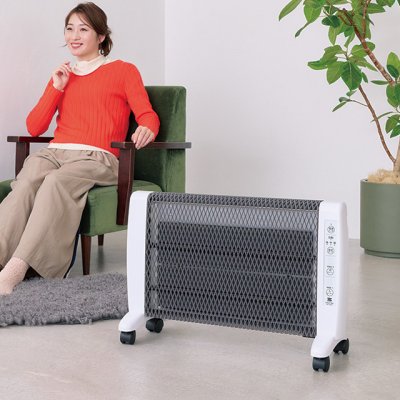 画像2: ゼンケン 遠赤外線暖房機 アーバンホット 遠赤外線効果でからだとお部屋をやさしく暖めます。 (2)