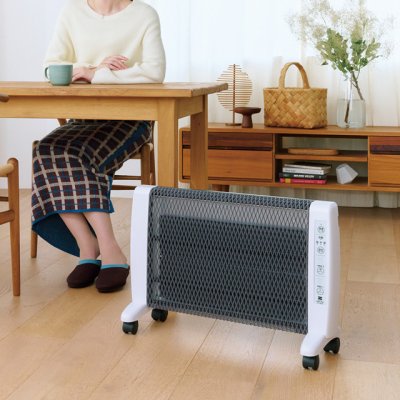 画像3: ゼンケン 遠赤外線暖房機 アーバンホット 遠赤外線効果でからだとお部屋をやさしく暖めます。 (3)