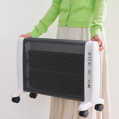 画像9: ゼンケン 遠赤外線暖房機 アーバンホット 遠赤外線効果でからだとお部屋をやさしく暖めます。 (9)