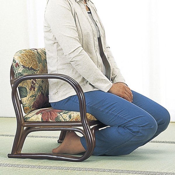 画像4: 籐 思いやり座椅子 (4)