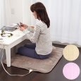 画像1: 椙山紡織 あったかパーソナルマット ショートタイプ  座布団 柔らか あたたか シルキータッチ (1)