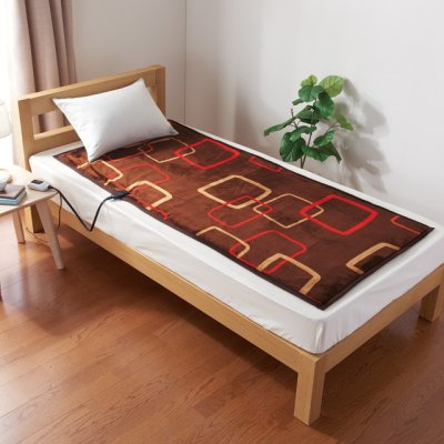 画像3: 椙山紡織 プレミアムボア電気敷毛布ロング 全身をゆったりと暖めるロングサイズ。 (3)