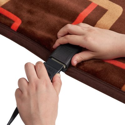 画像10: 椙山紡織 プレミアムボア電気敷毛布ロング 全身をゆったりと暖めるロングサイズ。 (10)