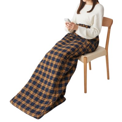 画像2: 椙山紡織 あったか脚入れヒーター ベージュ 下半身をすっぽり包み込みこたつに入っているようなあたたかさ (2)