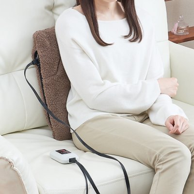 画像3: 椙山紡織 ホットマルチヒーター ブラウン インテリアにマッチするシンプルなカラー＆デザイン。手触りもふわふわであったか (3)