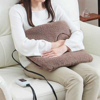 画像4: 椙山紡織 ホットマルチヒーター ブラウン インテリアにマッチするシンプルなカラー＆デザイン。手触りもふわふわであったか (4)